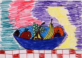 Daniella's Drawing Titled : Fruits