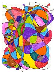Dora's Drawing Titled : Inuit Head