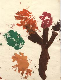 Dora's Drawing Titled : Tree in Fall